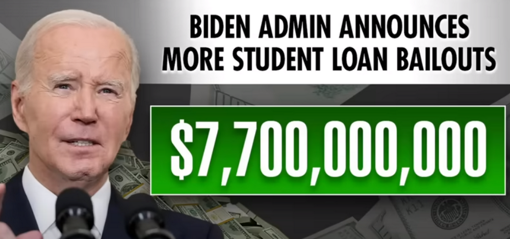 Biden unveils another student loan bailout plan